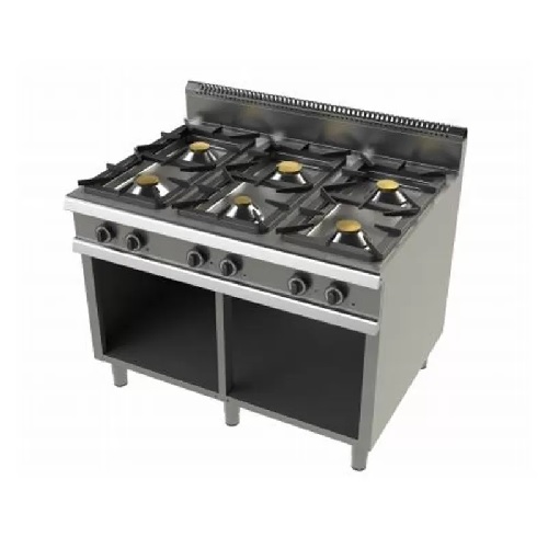FOGAO JUNEX 6 QUEIMADORES ABERTO FO9C600