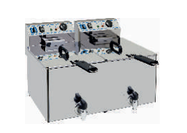 FRITADEIRA ELECTRICA FRITM 7+7 LTS C TORNEIRA