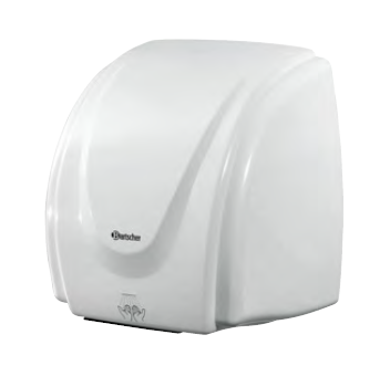 SECADOR MAOS PLAST BRANCO