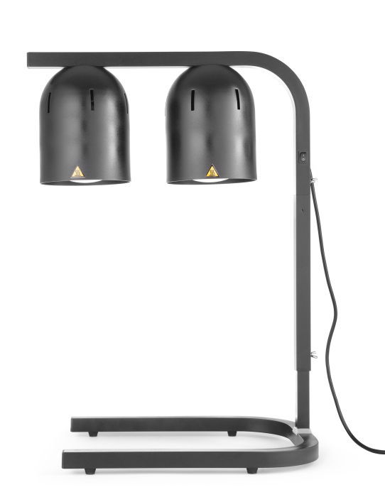 SUPORTE C/ 2 LAMP. INFRAVERMELHOS P/ AQUECER ALIMENTOS