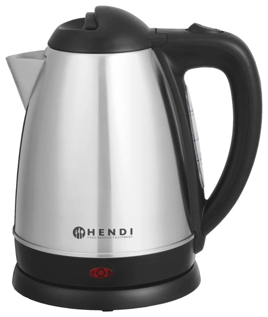 CAFETEIRA ELÉCT 1,8 L S/FIOS HENDI 221x163x249 MM PRATEADO INOX