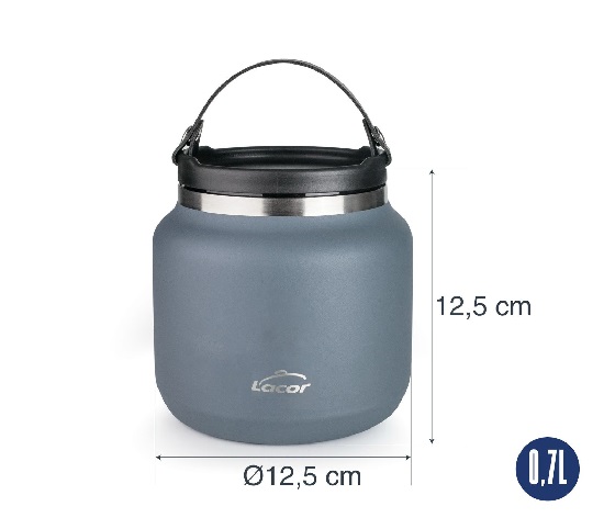 TERMO ISOTERMICO PAREDE DUPLA 0,7 LTS