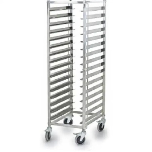 CARRO INOX TRANSP 32 TABULEIROS