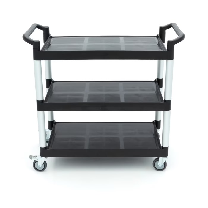 CARRO DE SERVIÇO 3 PRATELEIRAS PLASTICO 103X50,5 CM MAXIMA