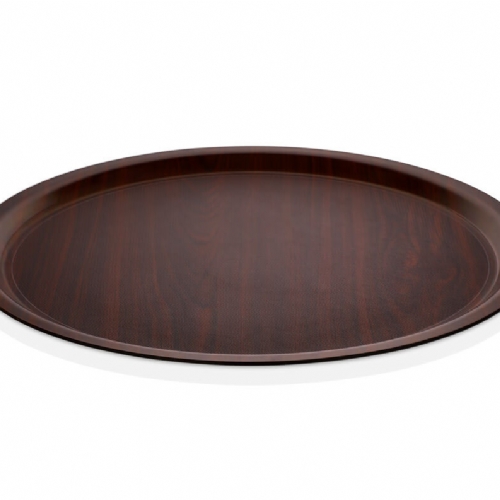 BANDEJA  REDONDA  ANTI DERRAPANTE 43CM DIAM