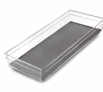 ORGANIZADOR GAVETAS 38.5*15.5*6 CM ACRILICO IBI