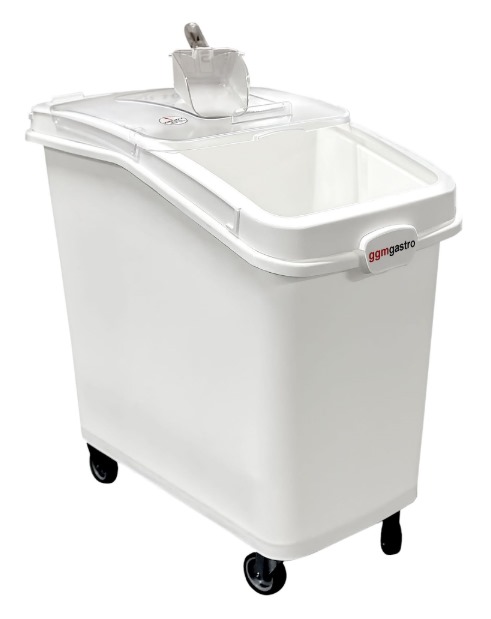 CARRO TULHA P SECOS 100 LTS BRANCO 710x400x660mm