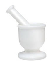 ALMOFARIZ E PILAO POLIETILENO DIAM 12X13CM