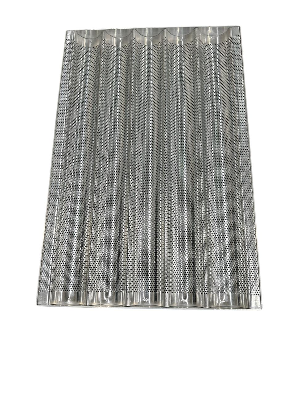 TABULEIRO PADARIA 5 LINHAS ONDULADO 60X40CM