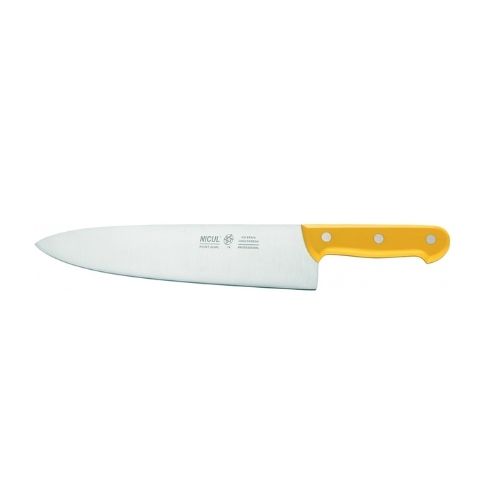 FACA COZINHA 18 CM AMARELA NICUL