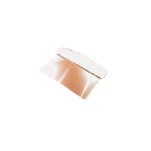 CORTADOR / RASPADOR MASSAS INOX C CABO PLASTICO 8*15CM