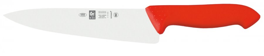 FACA CHEF HORECA 200MM VERMELHA ICEL