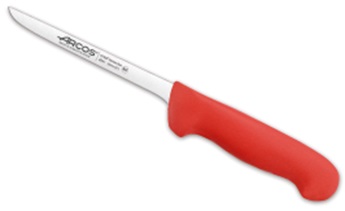 FACA DESOSSAR 160MM ARCOS VERMELHA
