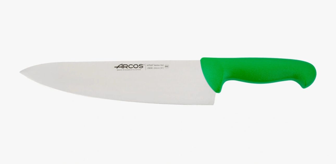 FACA COZINHEIRO ARCOS VERDE 250MM