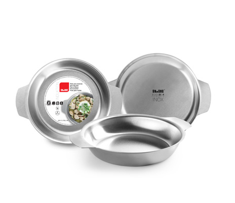 PRATO INOX INDUKTION 20 CM DIAM