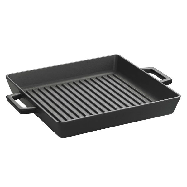 GRILL FERRO FUNDIDO QUADRADO 26*26