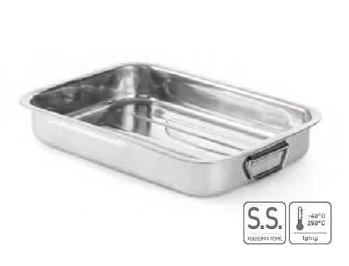 TABULEIRO INOX 430x310x60 MM
