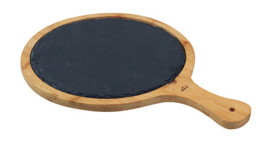 TABUA COM PEDRA ARDOSIA 40*28