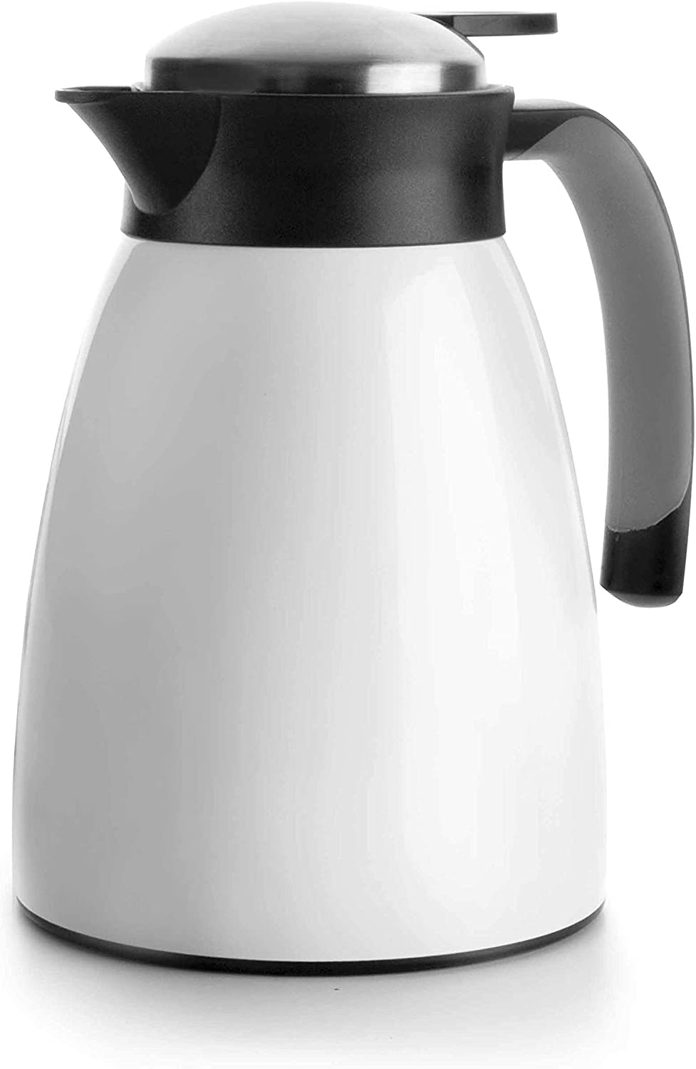 JARRO TERMO 1 LTO INOX  BRANCO