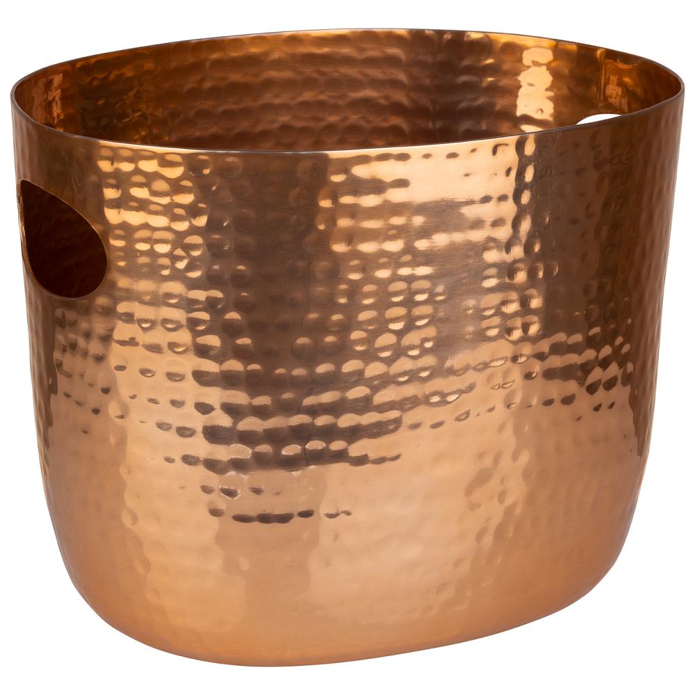 CHAMPANHEIRA ASPECTO COBRE 3,9 25,5X19CM