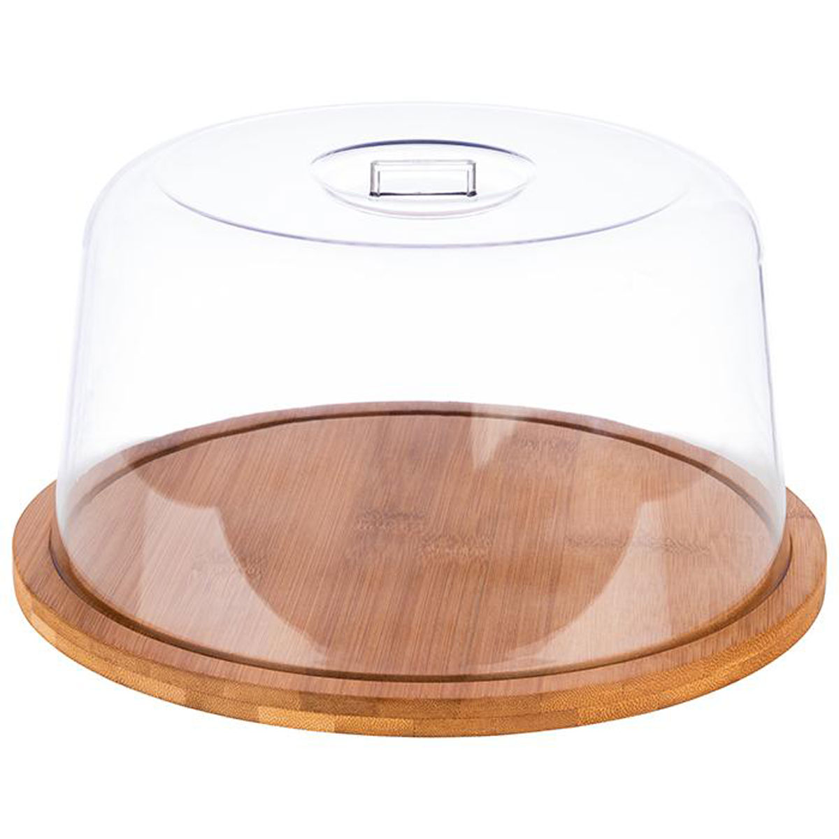 BANDEJA BAMBU C TAMPA DIAM 25CM