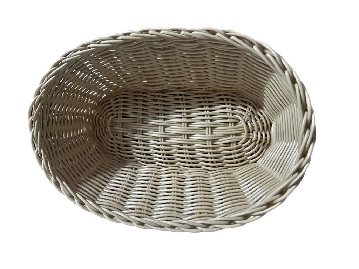CESTO PAO OVAL 23CM SOLIDO