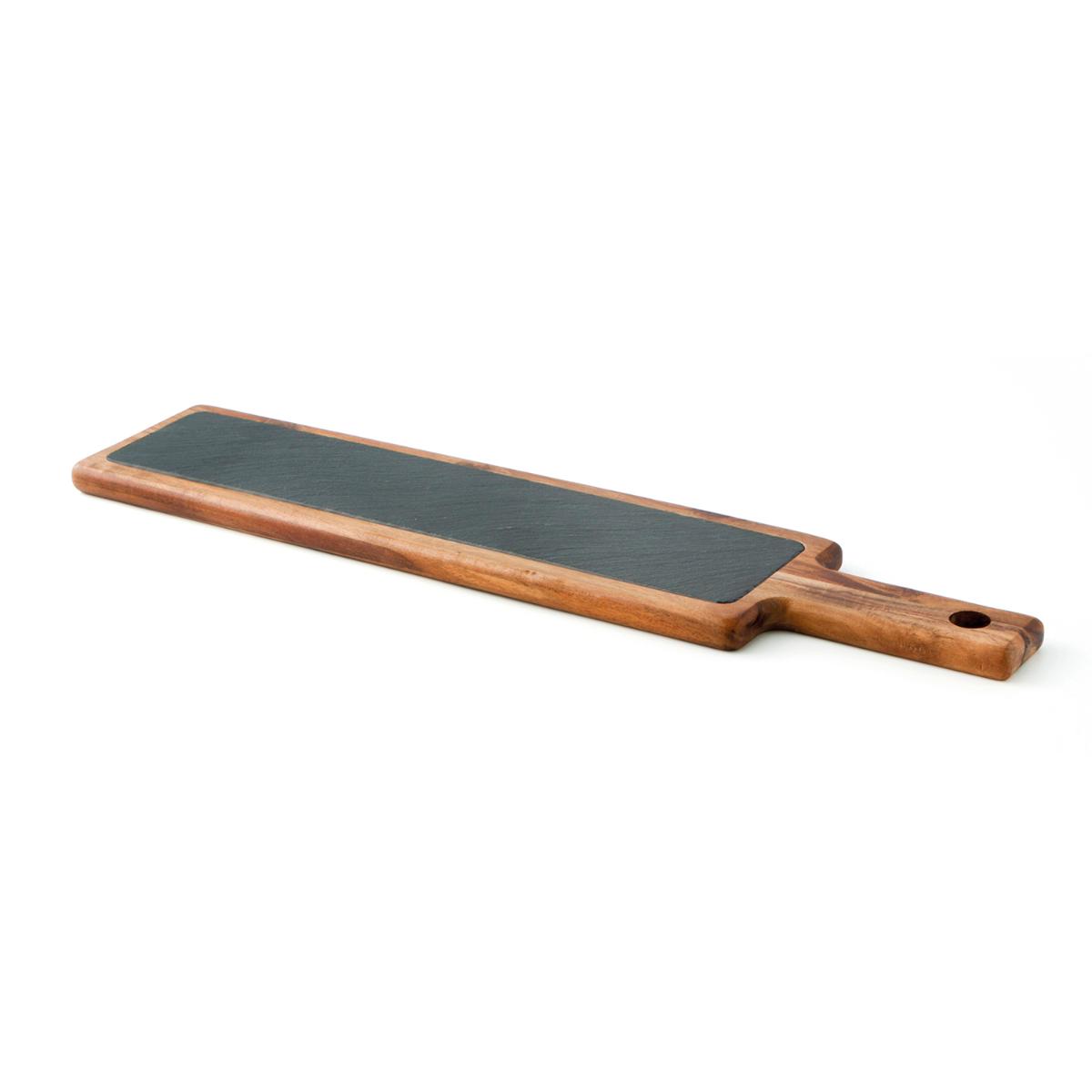 TABUA RECTANGULAR E ARDOSIA ARAM 55*12*2CM