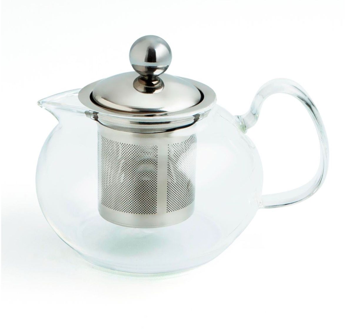 BULE VIDRO C/ TAMPA E FILTRO EM INOX 55 CL