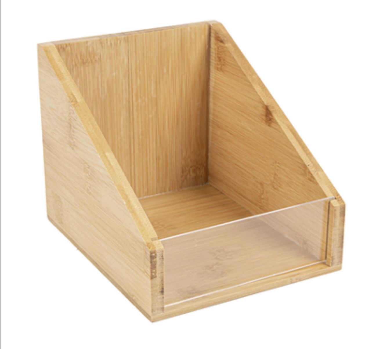 ORGANIZADOR DE CONDIMENTOS 15X18X14 CM EM BAMBU