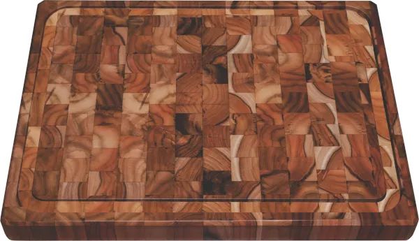 TABUA DE TECA P APRESENTACAO E CORTE 50X38X4 CM