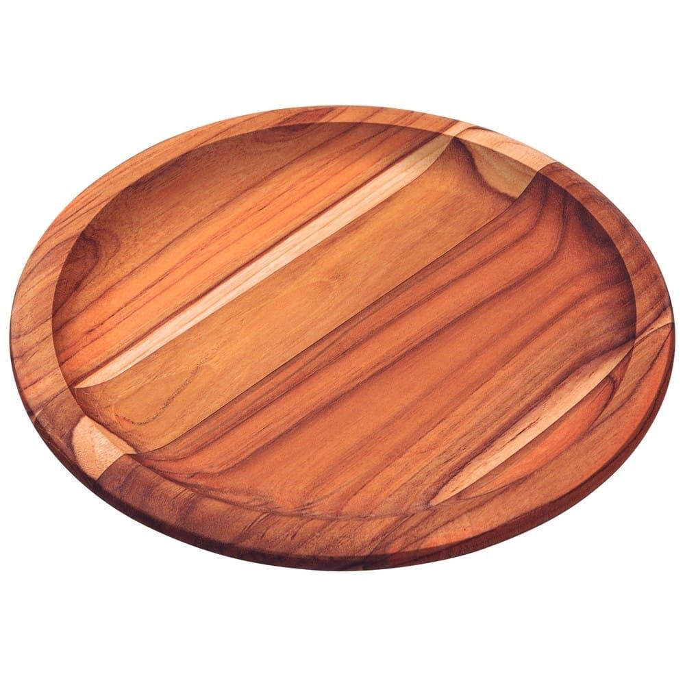 TABUA DE TECA REDONDA P APRESENTACAO  26X1.5 CM