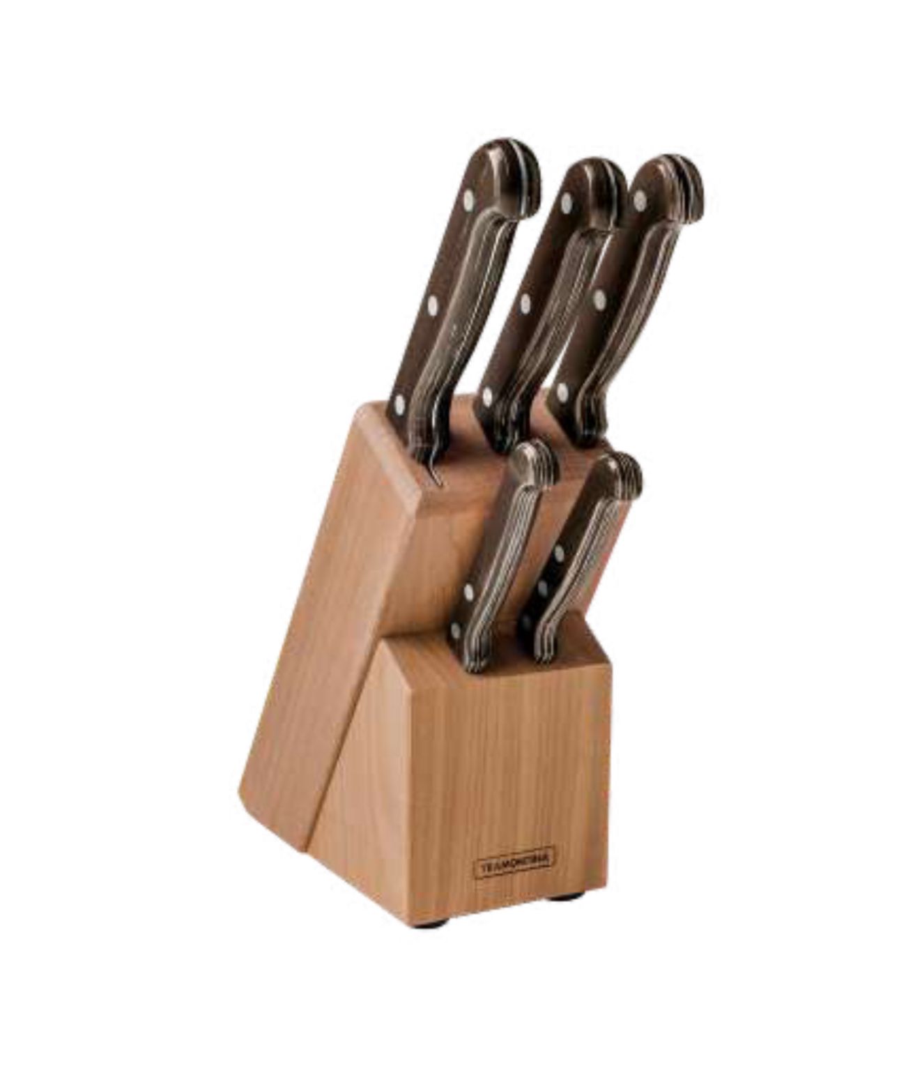 BLOCO DE FACAS 6 PECAS POLYWOOD