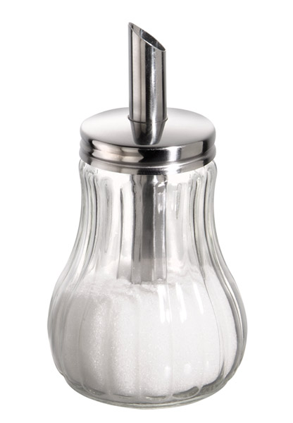 ACUCAREIRO VIDRO E INOX COM DOSEADOR
