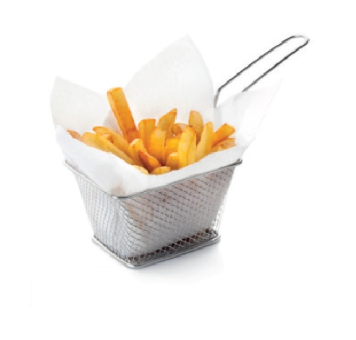 MINI CESTO QUADRADO PARA FRITAS